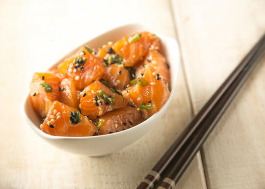 salmon poke