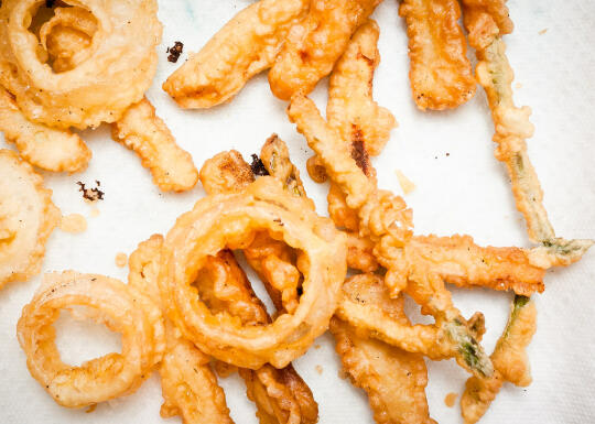 Tempura vegetables