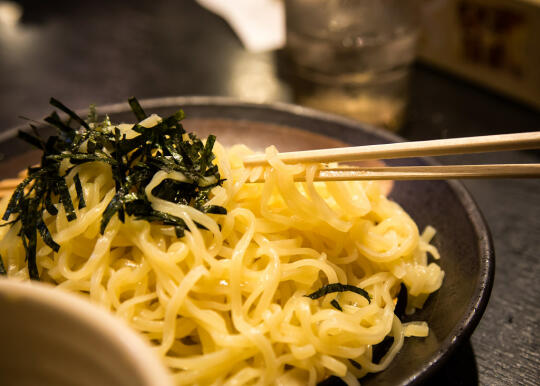 Tsukemen noodles
