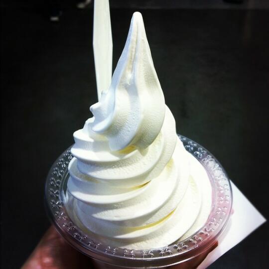 Hokkaido Milk soft cream