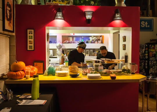 Kin Lui and Raymond Ho, chefs at Tataki Sushi Bar in San Francisco