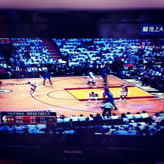 NBA on TV in Japan!