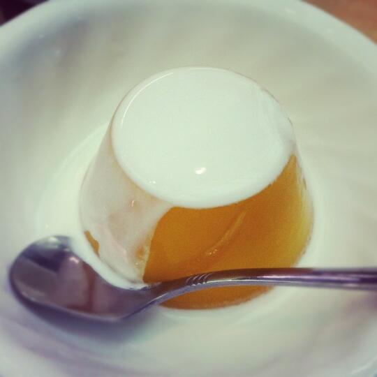 Mango pudding