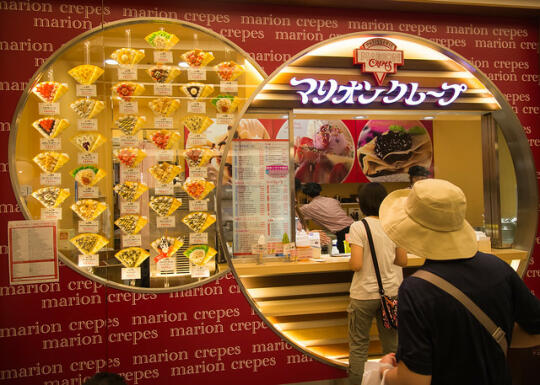 Crepe shop