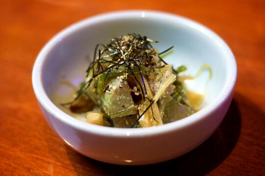 Albacore Poke with Roasted Macadamia Nuts