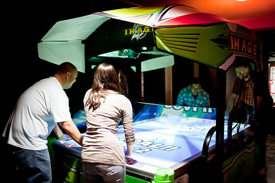 Air hockey