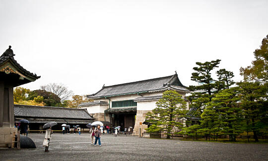 Nijo Castle Entry (from inside)