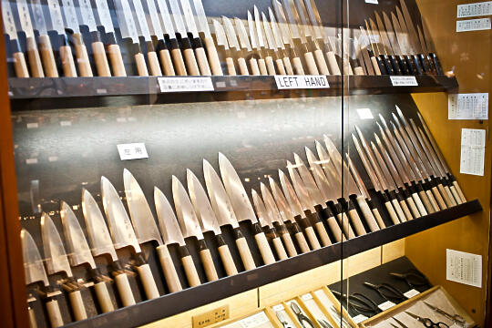 Lots of knives