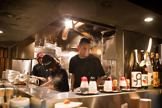 Keizo in Bassanova kitchen