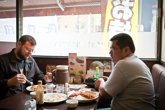 Dave and Francis at CoCo Curry