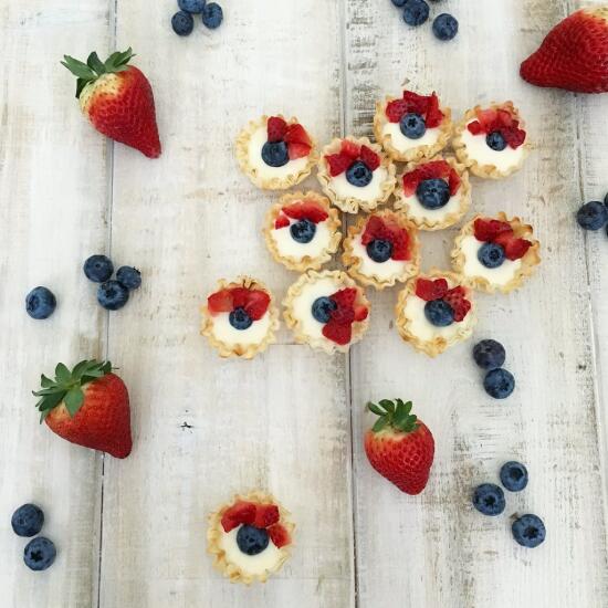 Berry tartlets