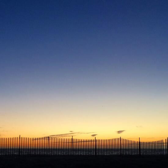 Sunset at the beach