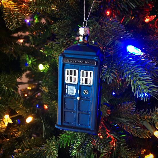 Tardis ornament