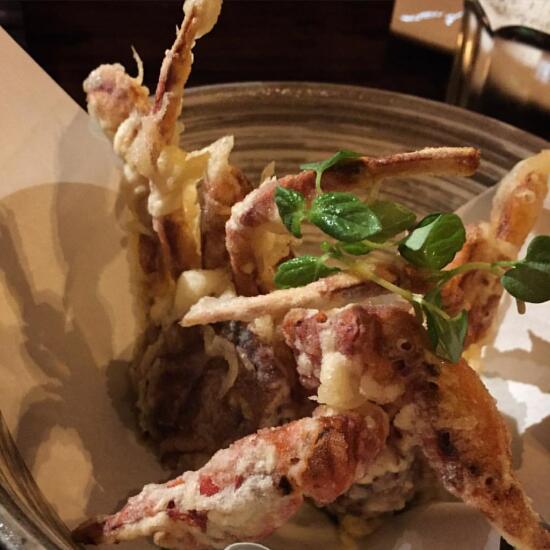 Tempura soft shell crab