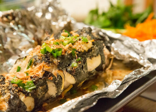 Vietnamese grilled catfish