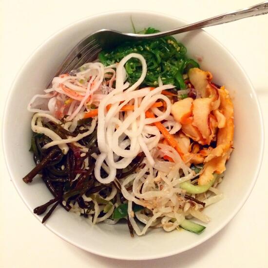 Seaweed bibimbap