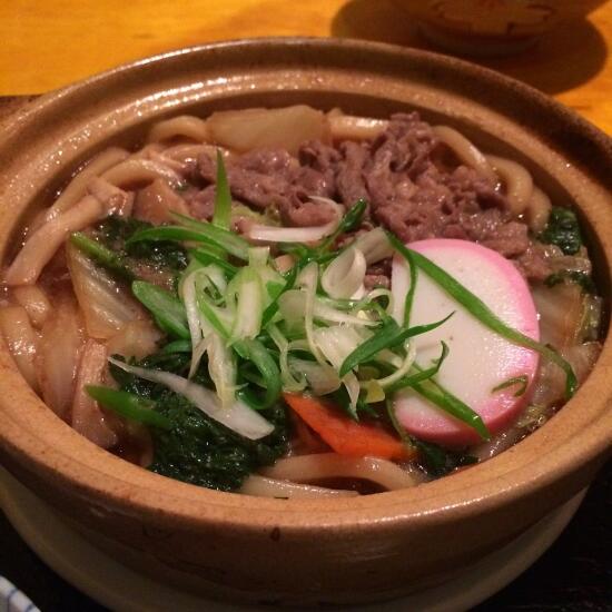 Sukiyaki udon