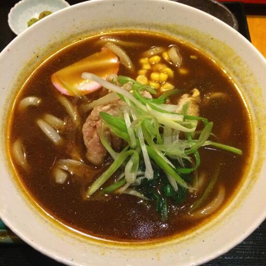 Curry udon from Kagura