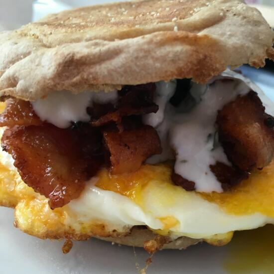 Breakfast sandwich