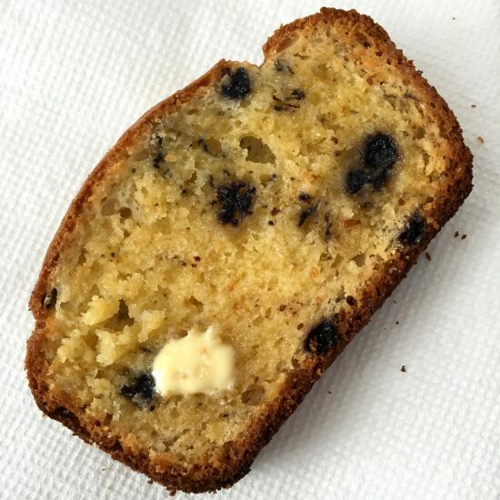 Blueberry muffin bread