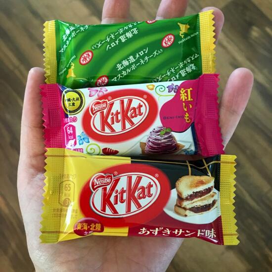 Japanese kit kats