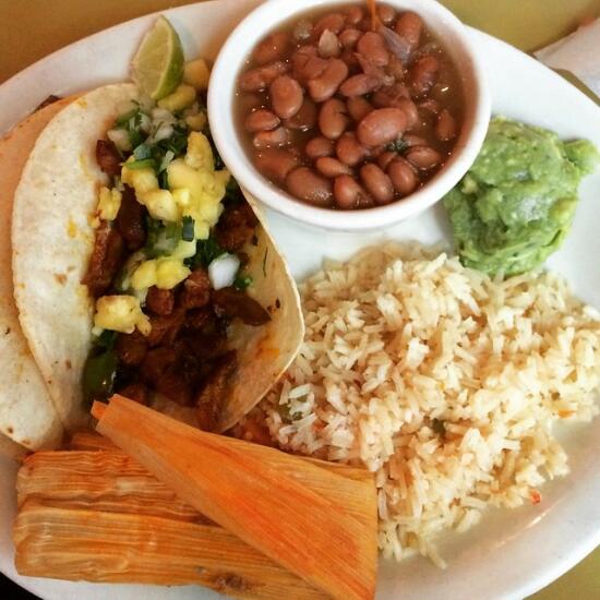 Tex Mex plate