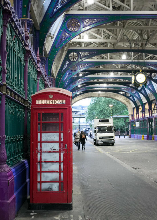 Walking back to Blackfriar station