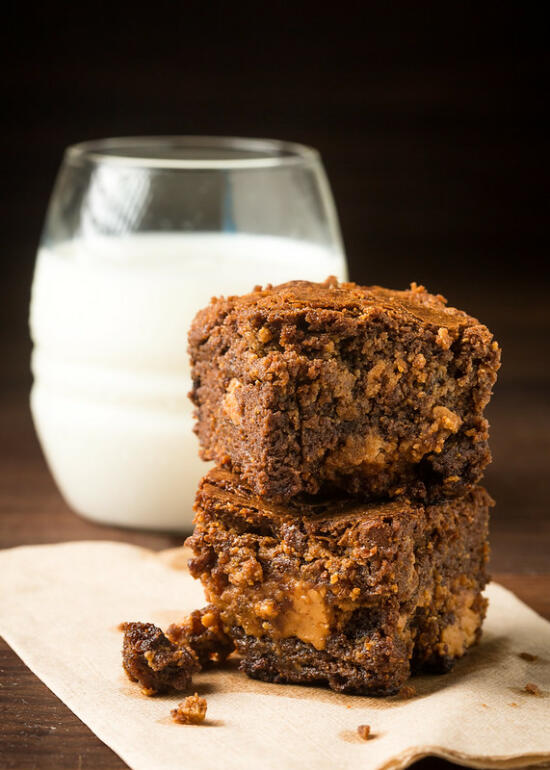 Peanut Butter Brownies