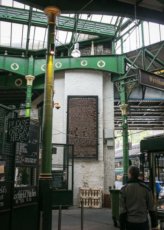 A Schedule of the Rents in Borough Market