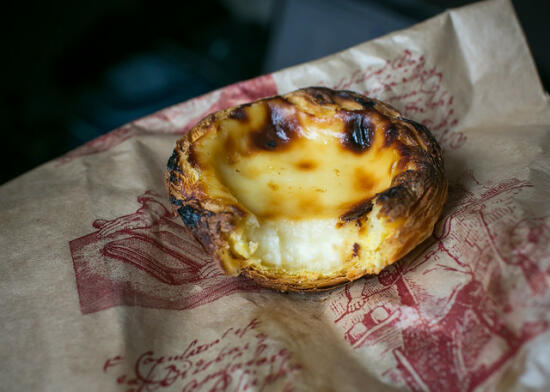 Pastéis de nata from Borough Market