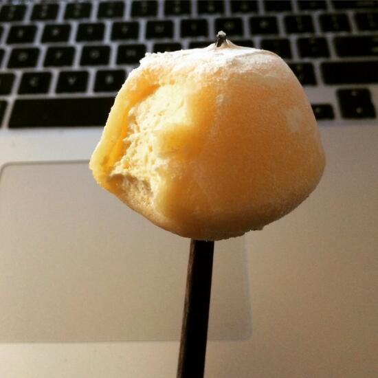 Mango mochi ice cream