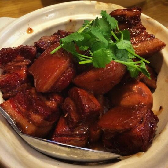 Chinese braised pork belly