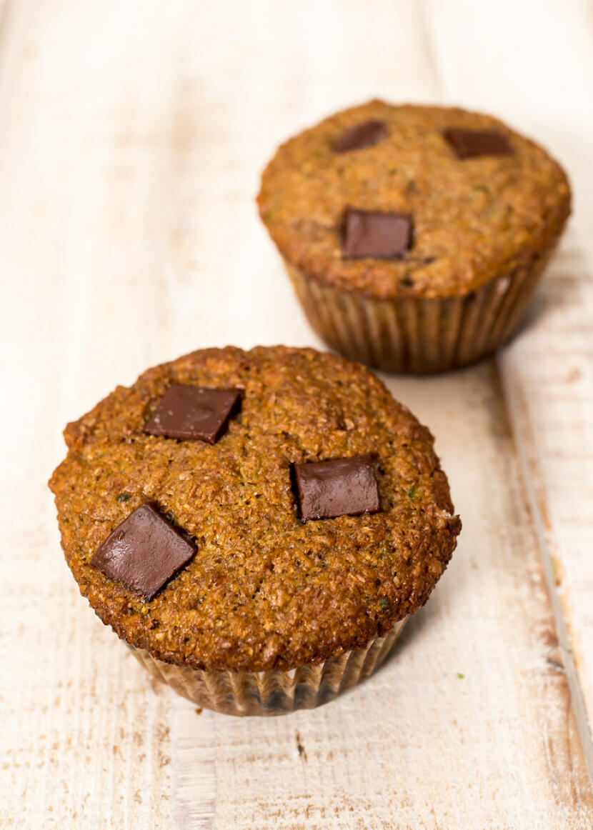 mixed berry bran muffin