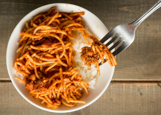 spaghetti casserole